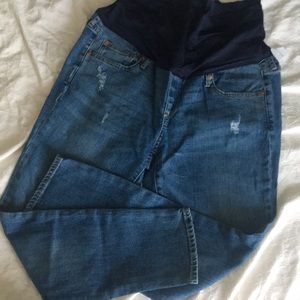 Sz 31 Over-waist Gap Skinny Maternity Jean